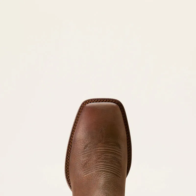 Booker Chelsea Wide Square Toe Western Boot-3