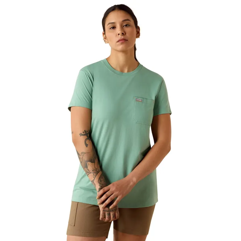 Ariat Women's Rebar Workman Field Dog Classic Fit T-Shirt-1