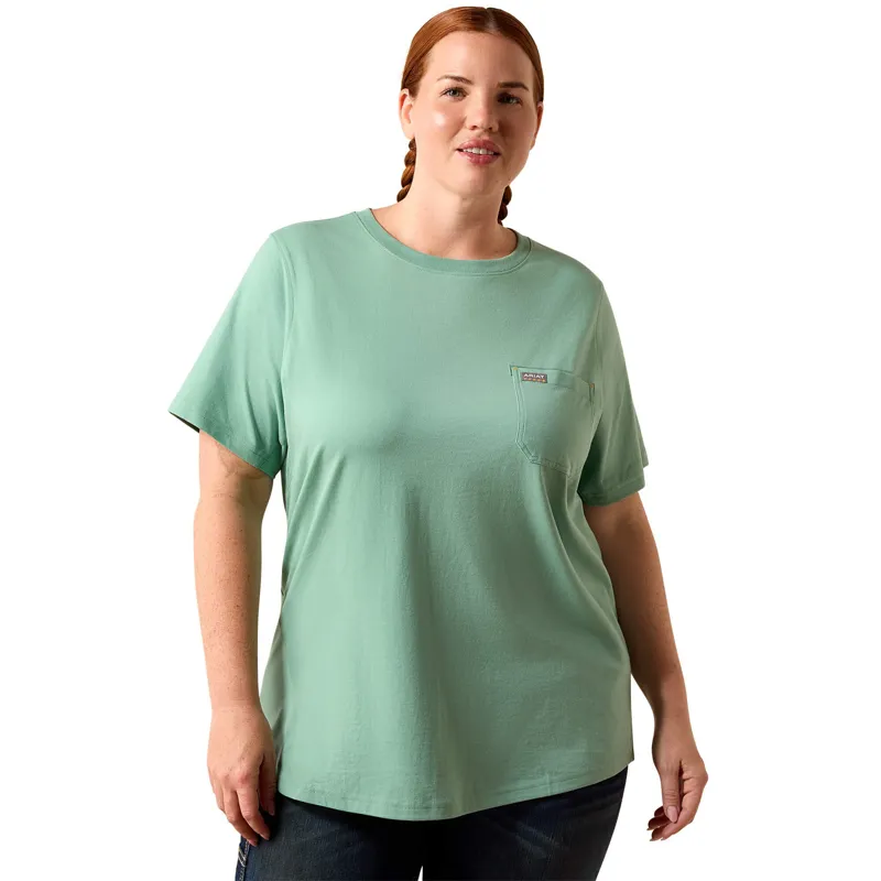Ariat Women's Rebar Workman Field Dog Classic Fit T-Shirt-2