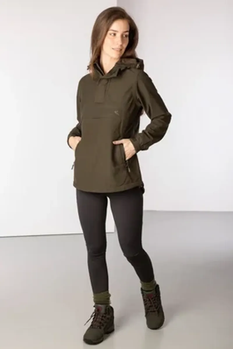 Rydale Ladies Shooting Smock Danby in Olive-3
