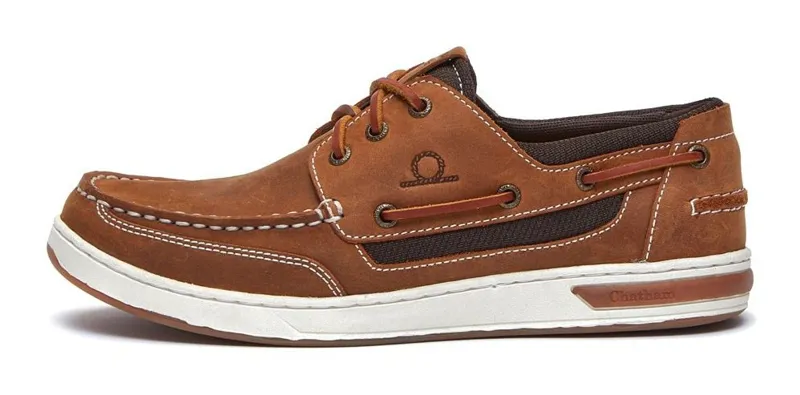 Chatham Footwear Buton G2 Deck Shoe in Walnut-1