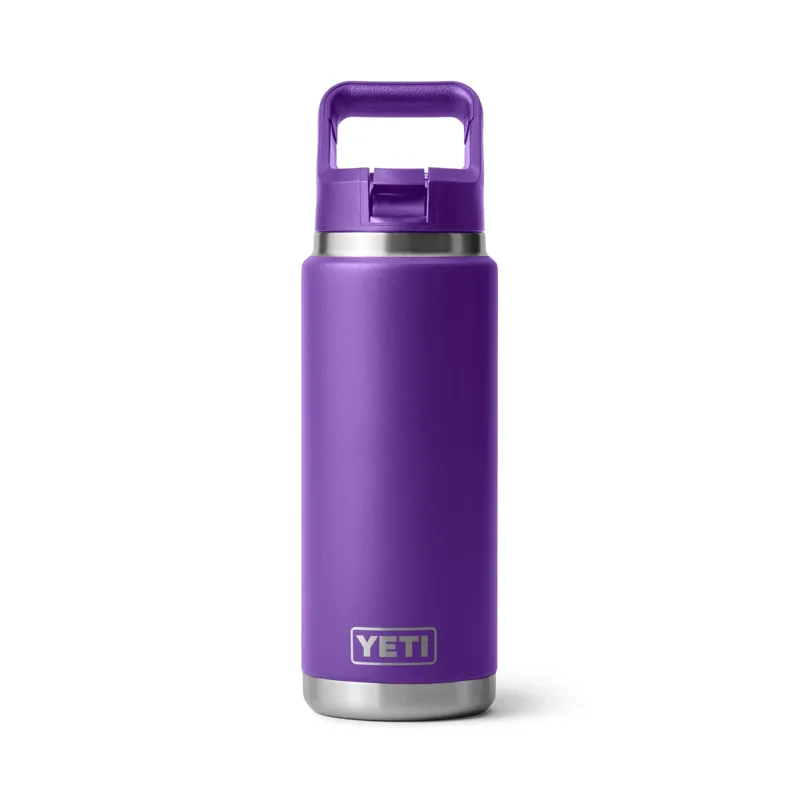 YETI RAMBLER 26 OZ COLOUR STRAW BOTTLE in PACE PURPLE