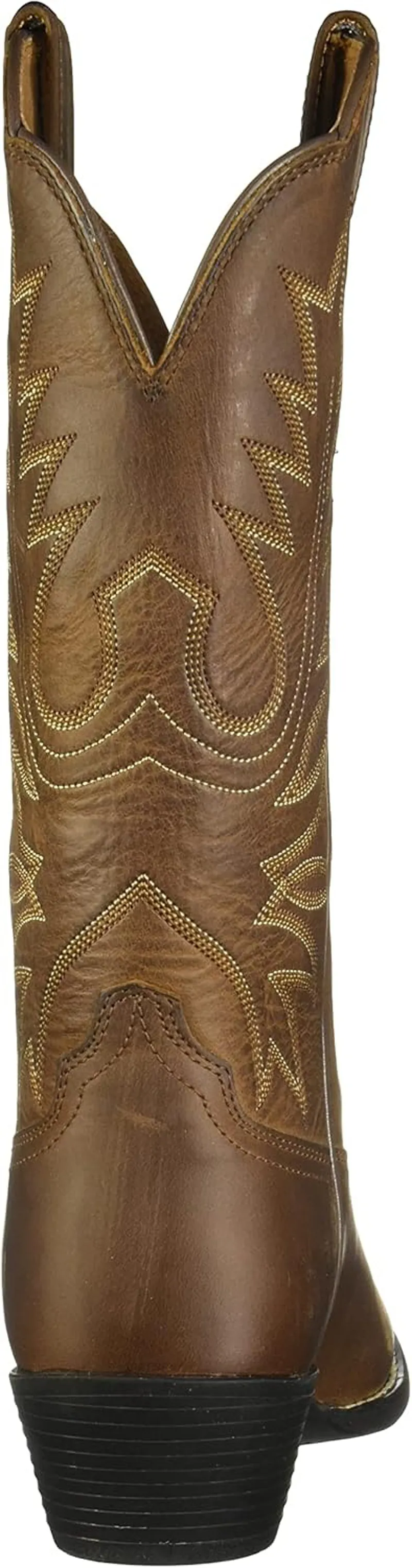 Ariat Heritage Round Toe Women's Western Boot in Distressed Brown-4