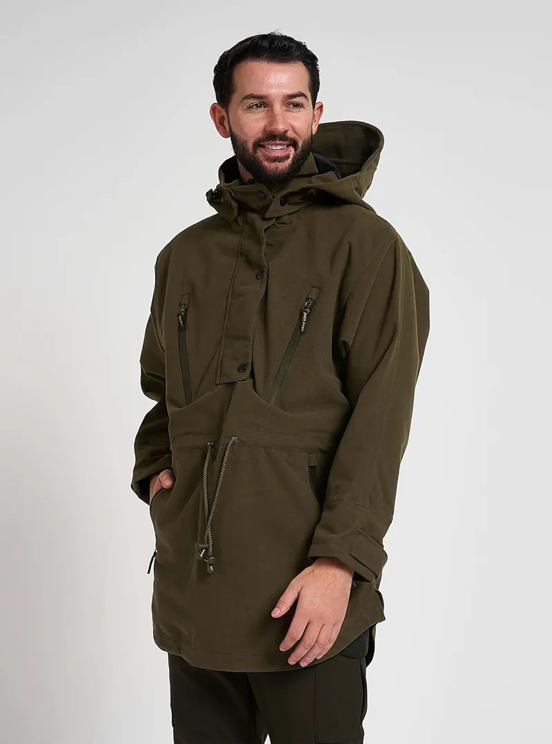 Jack Pyke Argyll Smock in Moss Green-1