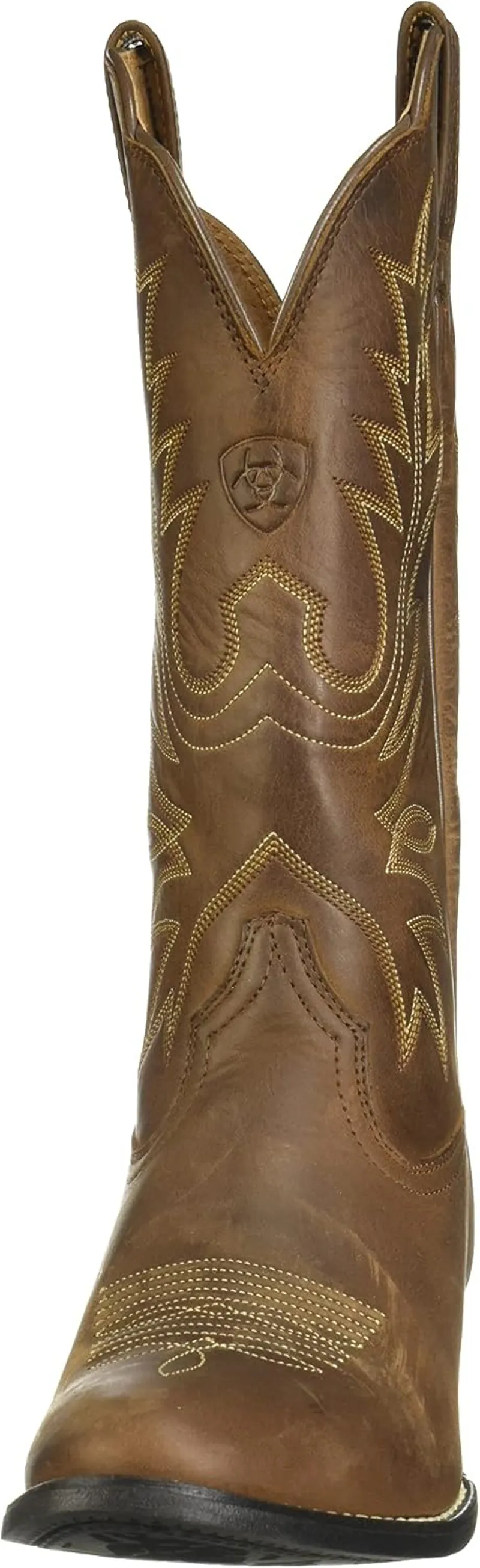 Ariat Heritage Round Toe Women's Western Boot in Distressed Brown-3
