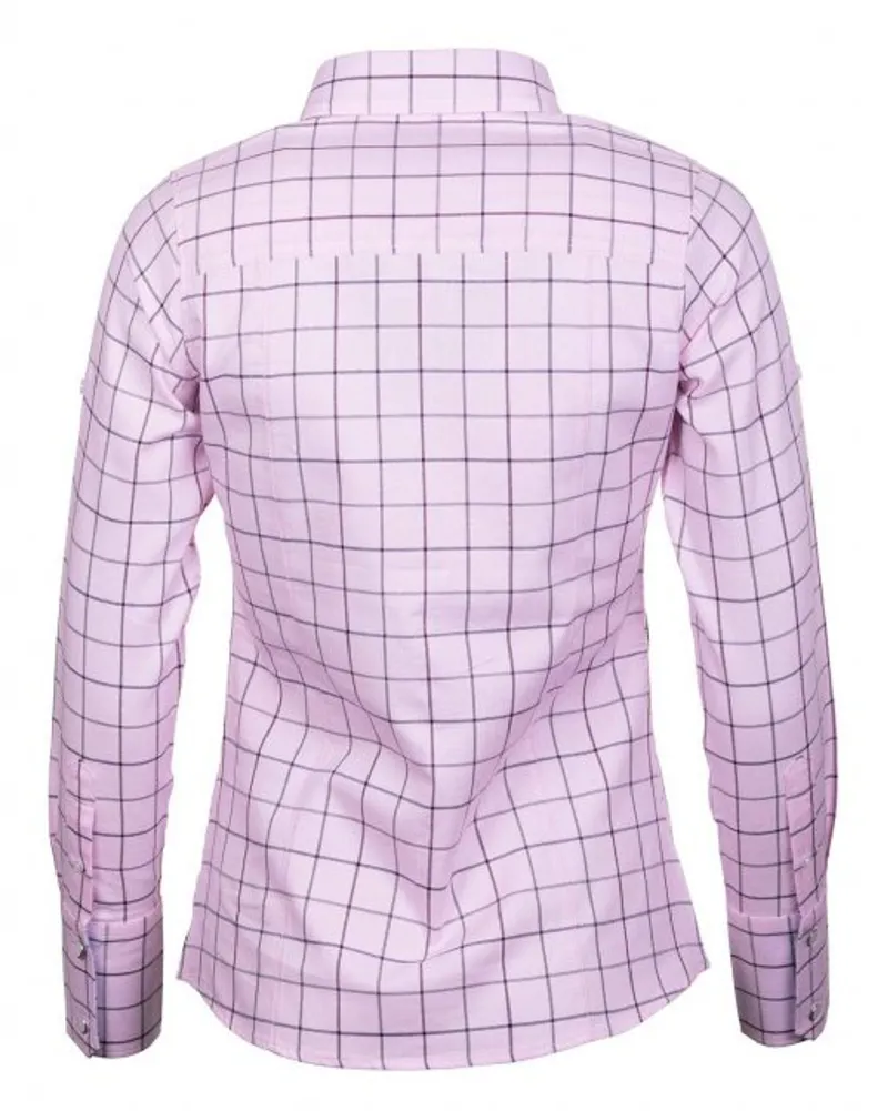 Rydale Hannah Country Shirt - Kate Tweed - Pink-3