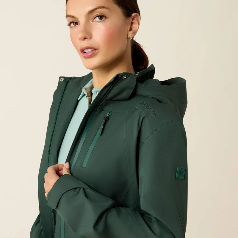 Ariat Women's Coastal Waterproof Jacket in Monstera-2