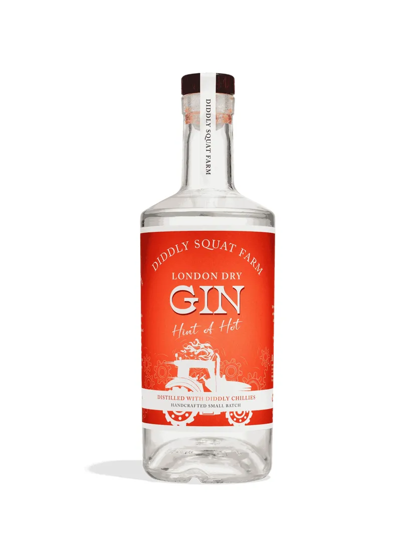 Diddly Squat Farm - Hint of Hot Gin 40 ABV 700ml