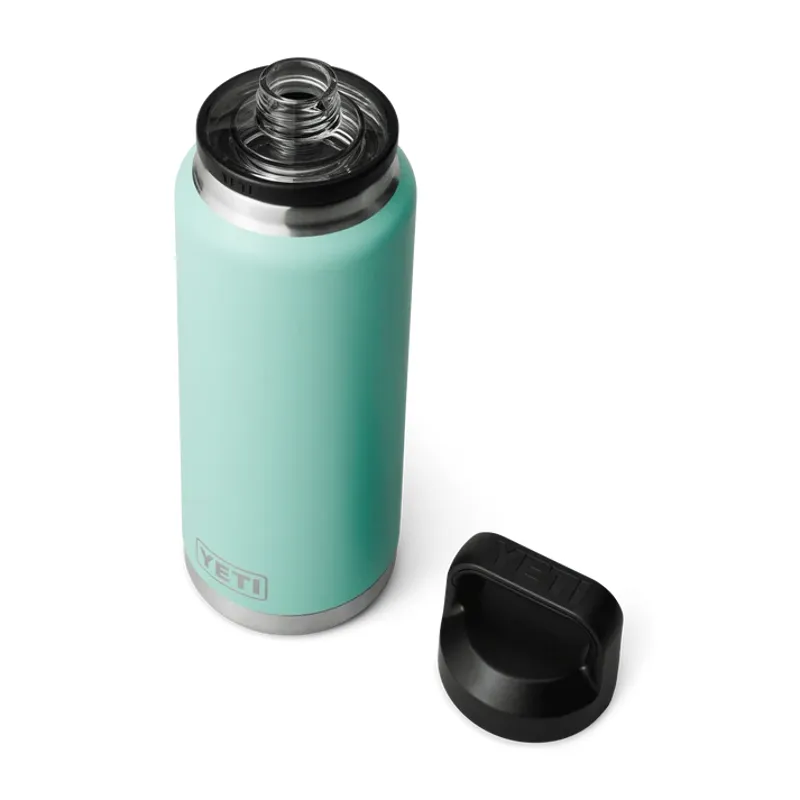 YETI RAMBLER 36 OZ BOTTLE CHUG in Seafoam