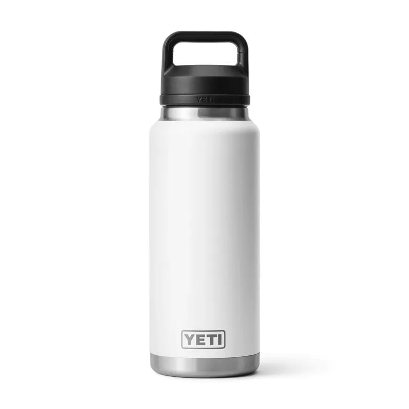 YETI RAMBLER 36 OZ BOTTLE CHUG in White