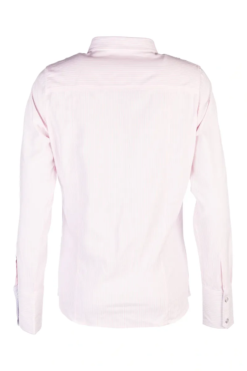 Rydale Ladies Striped Shirt Matilda in Pink Stripe-1