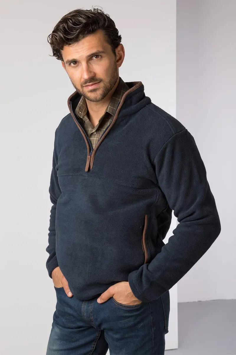Rydale Men's Overhead Fleece in Huggate Ink