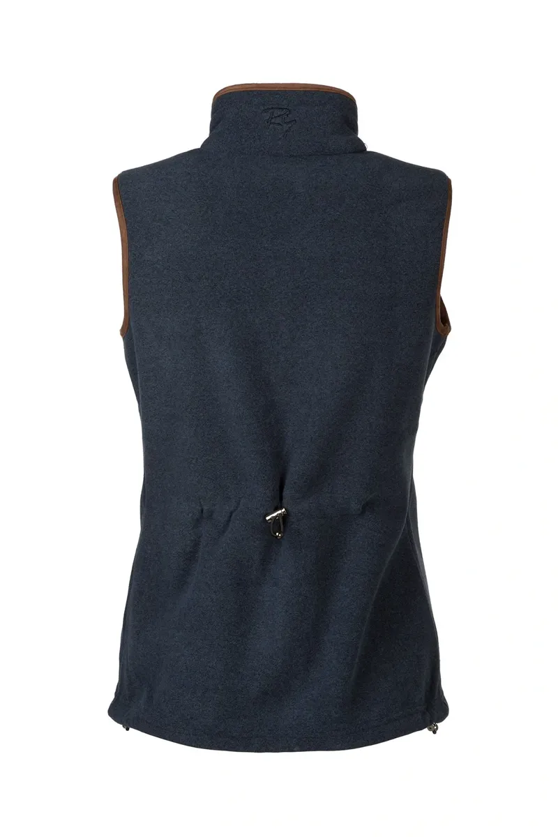 Rydale Ladies Premium Fleece Waistcoat Huggate Ink-1