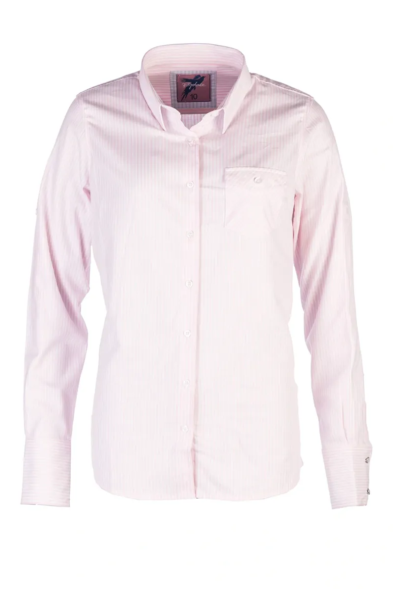 Rydale Ladies Striped Shirt Matilda in Pink Stripe
