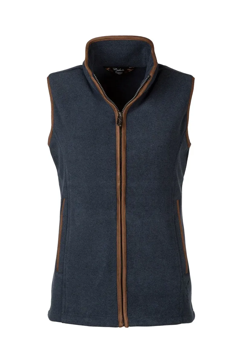 Rydale Ladies Premium Fleece Waistcoat Huggate Ink