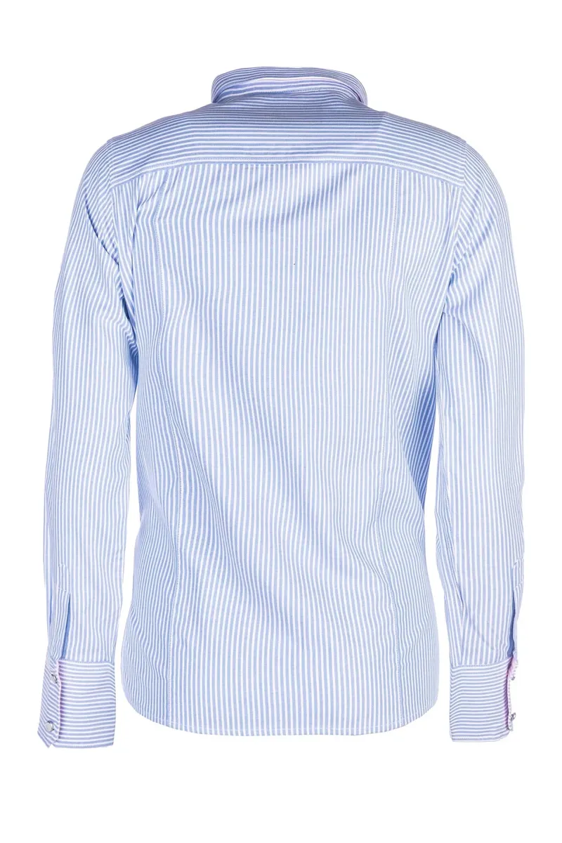 Rydale Ladies Striped Shirt Matilda in Cloudless-1