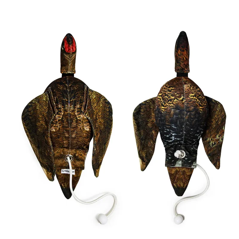 Dog And Field The Original Clone Dead Bird Dummy Grouse
