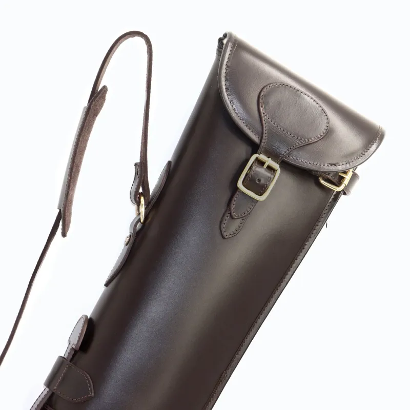 Hicks and Hides 28-32 Savoy Dark Brown Gunslip-1