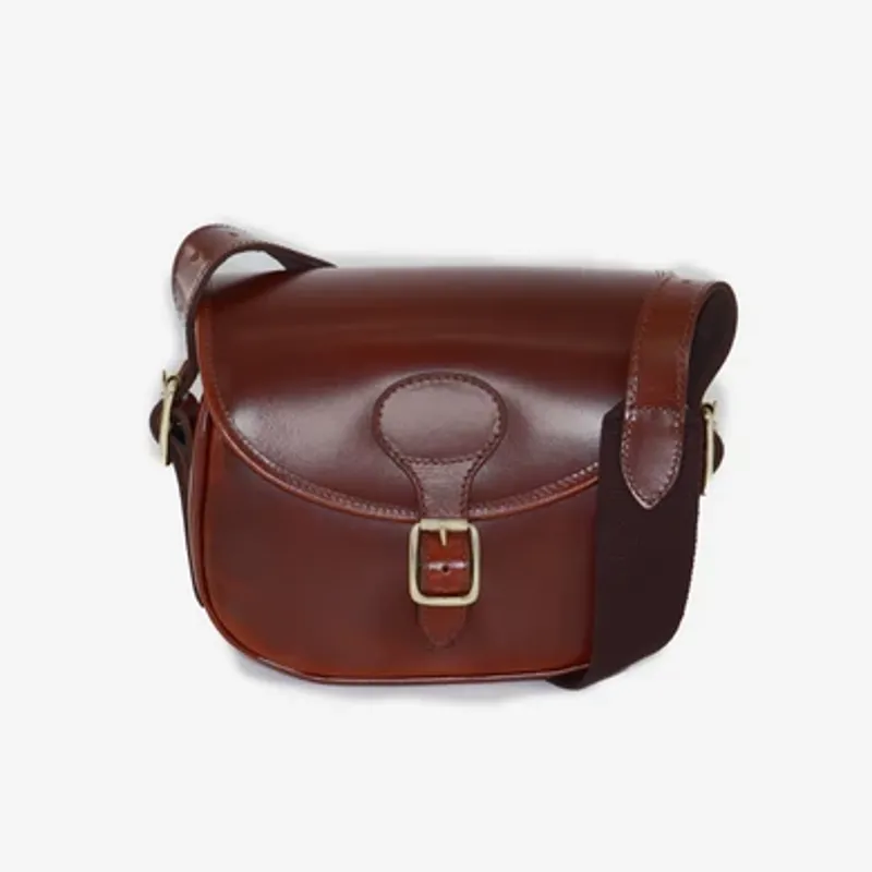 Hicks and Hides Cognac Cartridge Bag