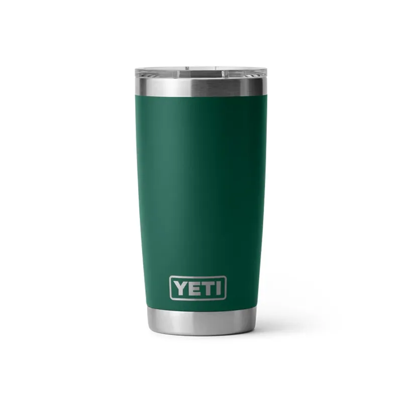 YETI RAMBLER 20 OZ TUMBLER in Black Forest Green