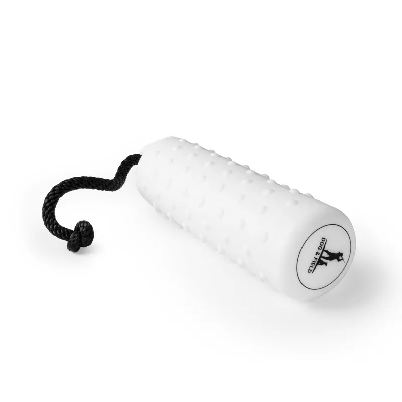 Dog And Field Easy Grip Water Dummy Small in White-1