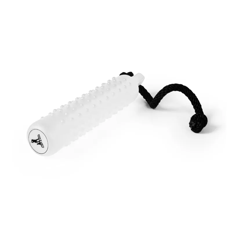 Dog And Field Easy Grip Water Dummy Small in White