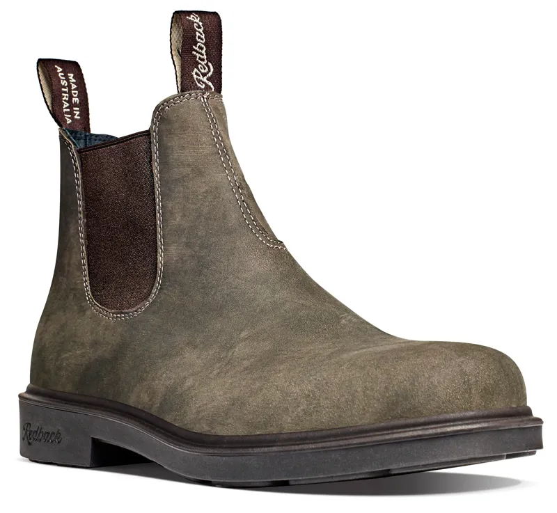 Redback Whistler Dress Boots - Iron Bark