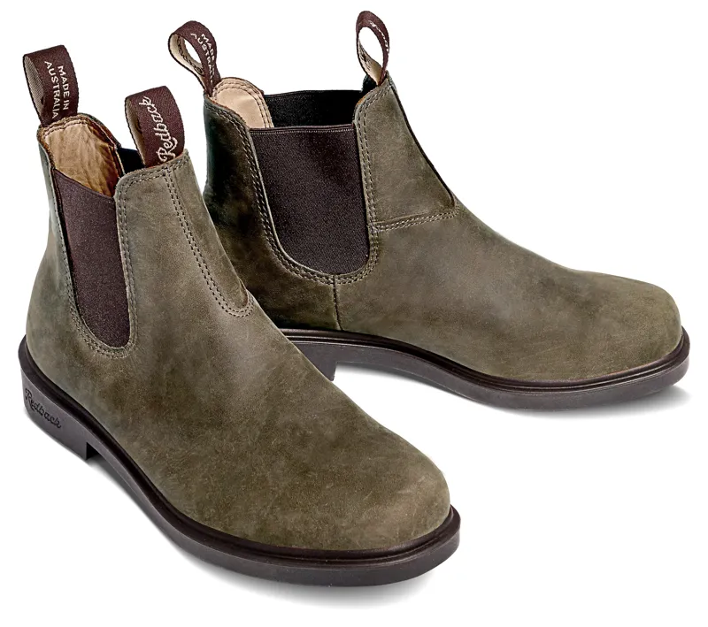 Redback Whistler Dress Boots - Iron Bark-3