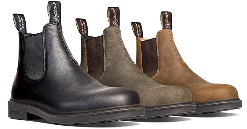 Redback Whistler Dress Boots - Black