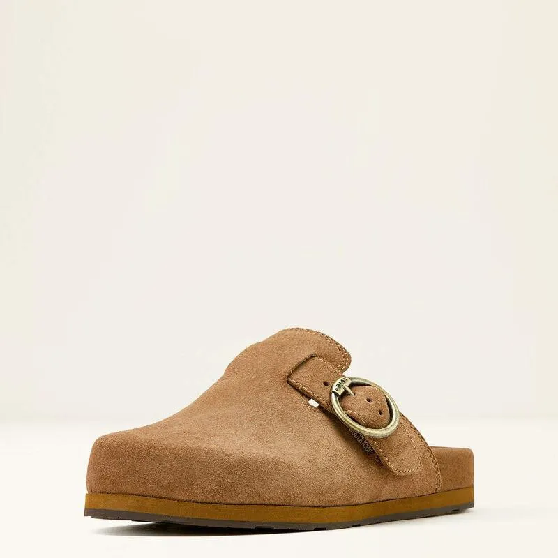 Ariat Women's Country Mule Suede in Caramel-1