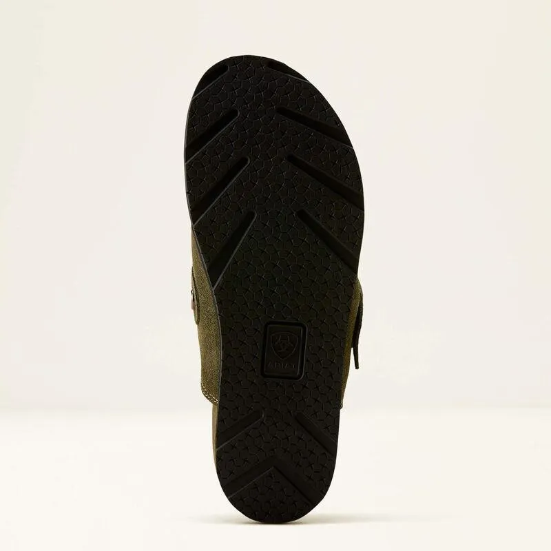 Ariat Country Mule Suede in Olive-4