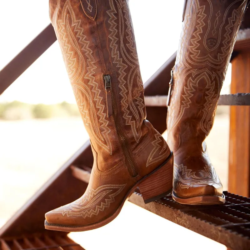 Ariat Casanova X Toe Women's Western Boot in Shades Of Grain-7