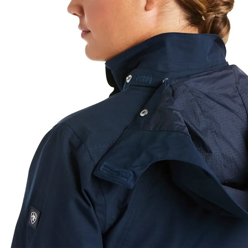 Ariat Coastal Waterproof Jacket Men's in Navy-5