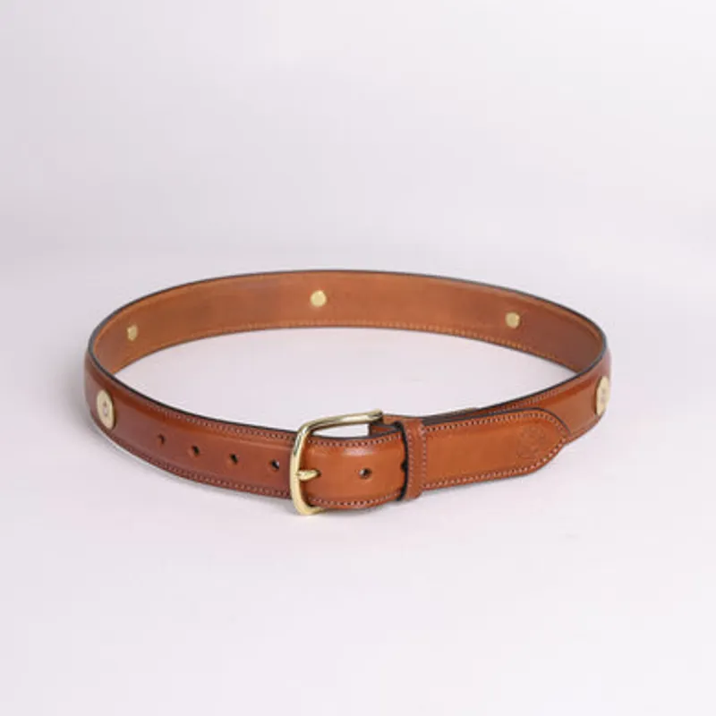 Hicks and Hides Broadway Multi Field Belt in Cognac