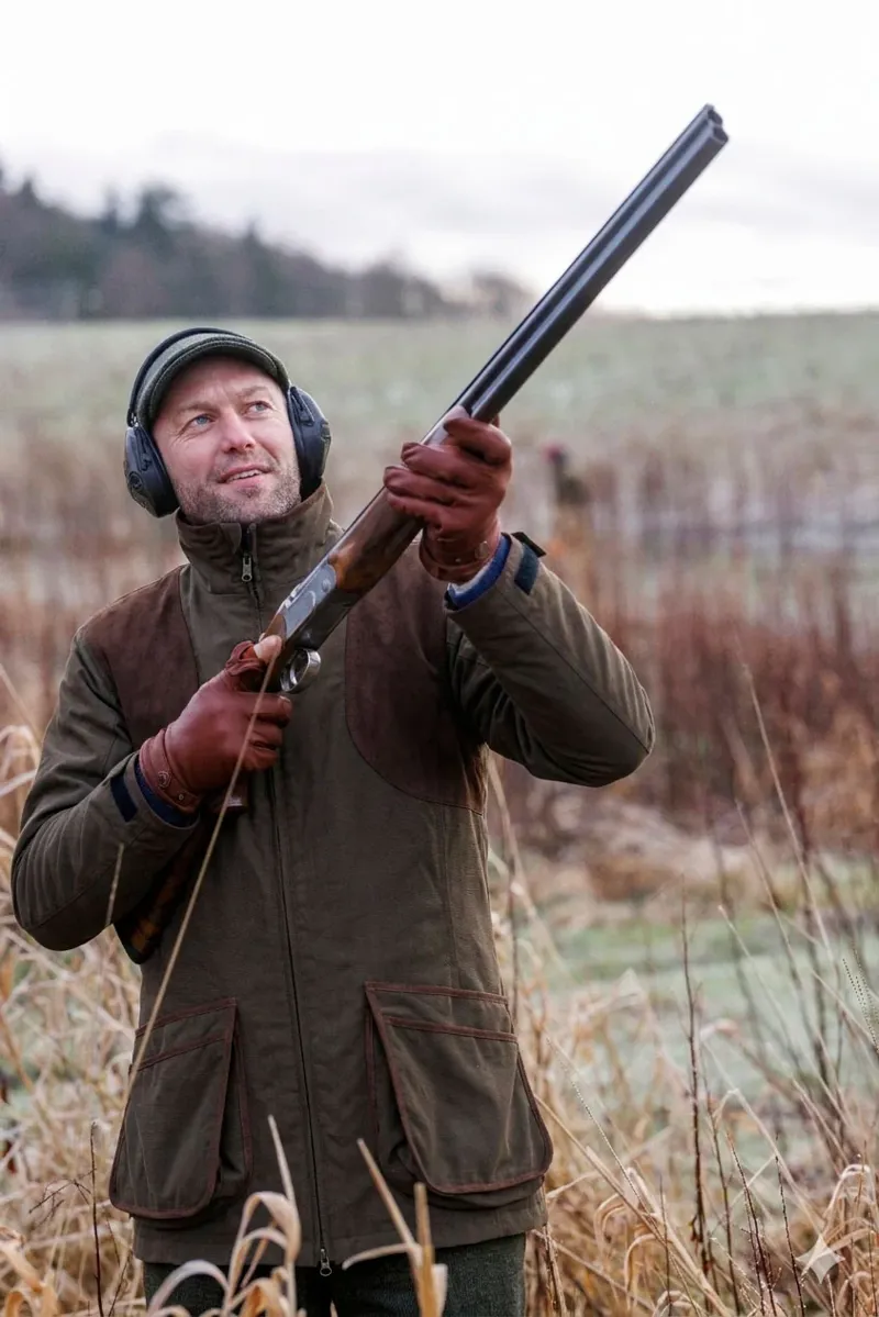 Laksen Clay Pro Shooting Jacket w. CTX in Olive-2