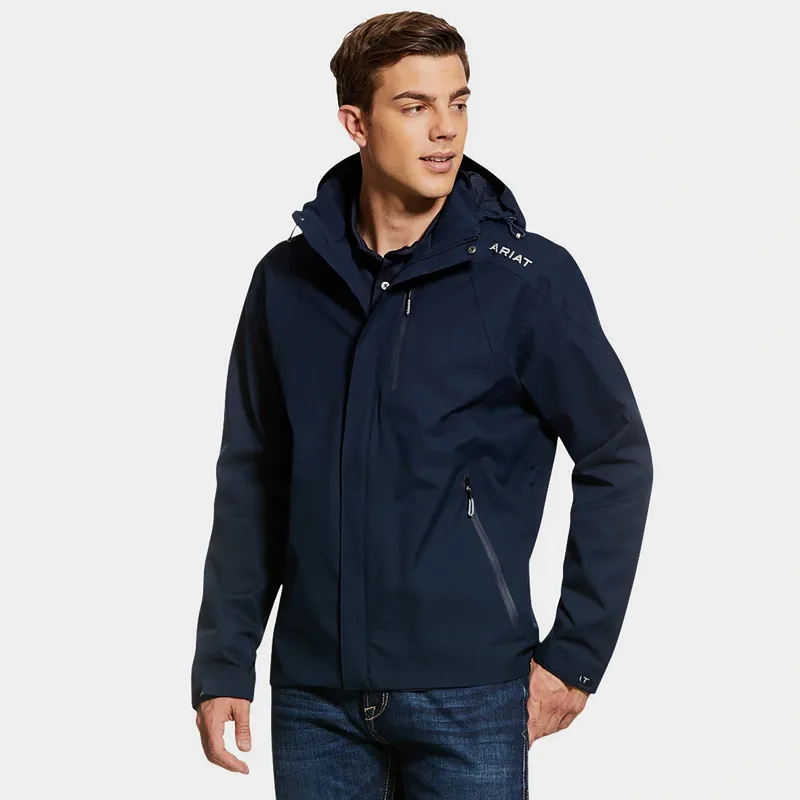 Ariat Coastal Waterproof Jacket Men's in Navy-2