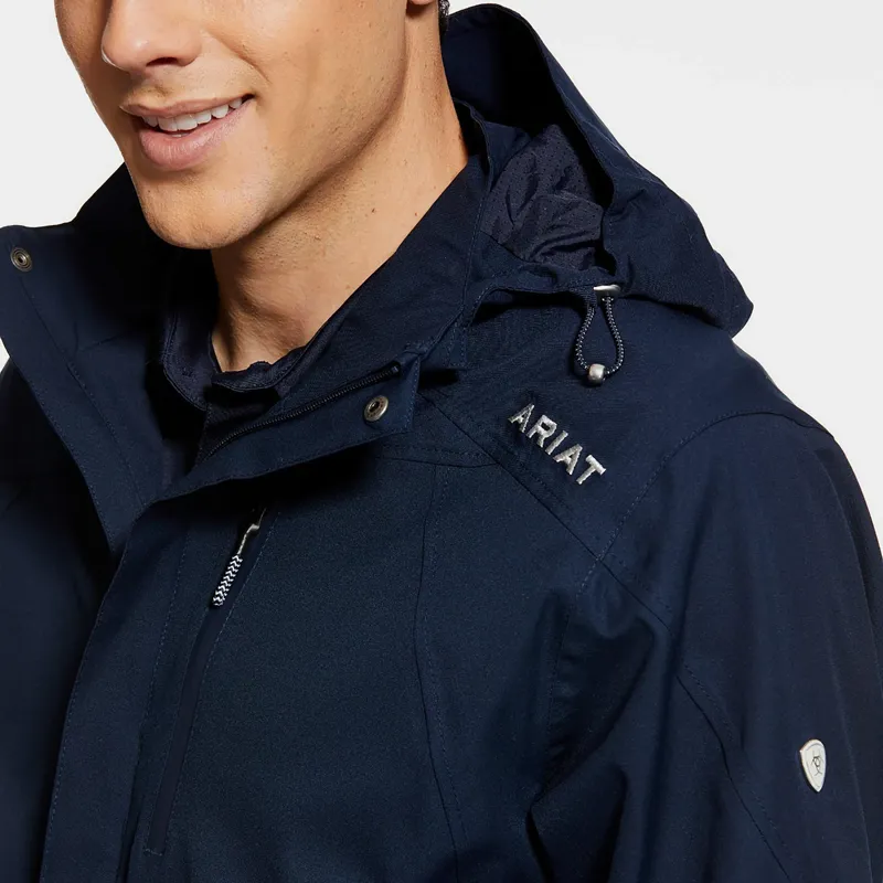 Ariat Coastal Waterproof Jacket Men's in Navy-4