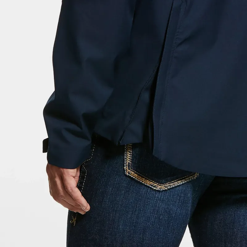 Ariat Coastal Waterproof Jacket Men's in Navy-8