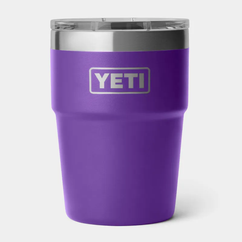 YETI RAMBLER 16 OZ STACKABLE CUP  in PACE PURPLE