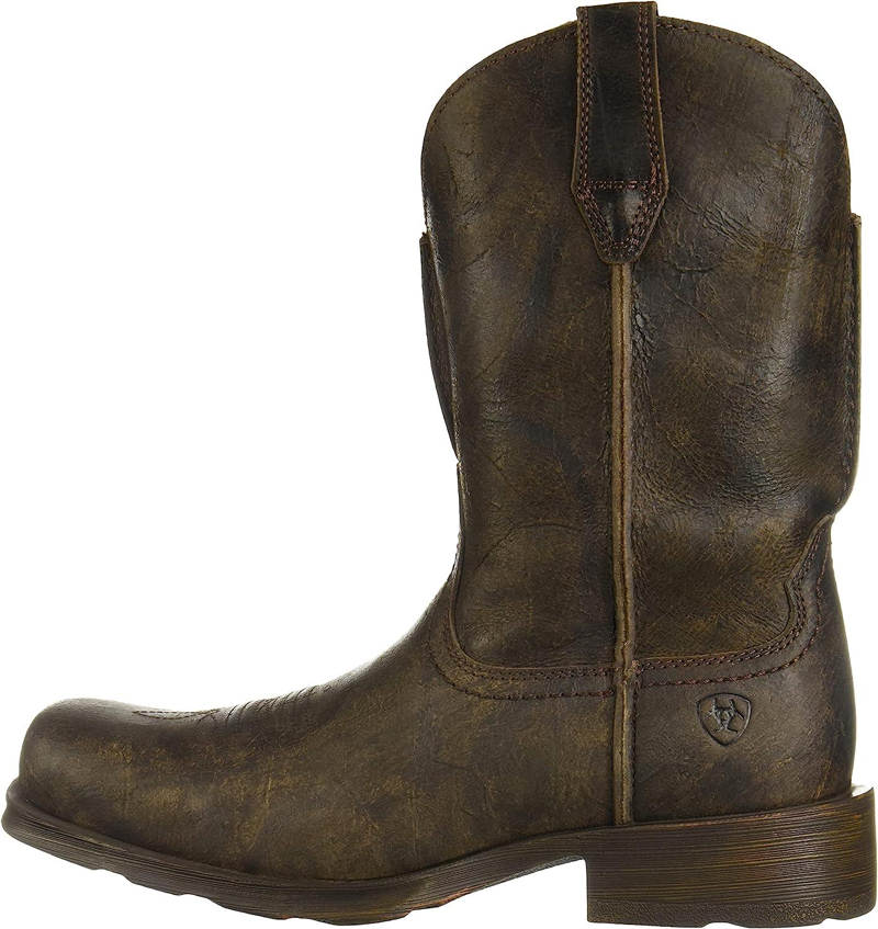Ariat Rambler Western Boot in Antiqued Grey-1