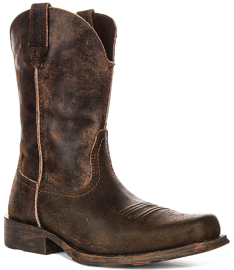 Ariat Rambler Western Boot in Antiqued Grey