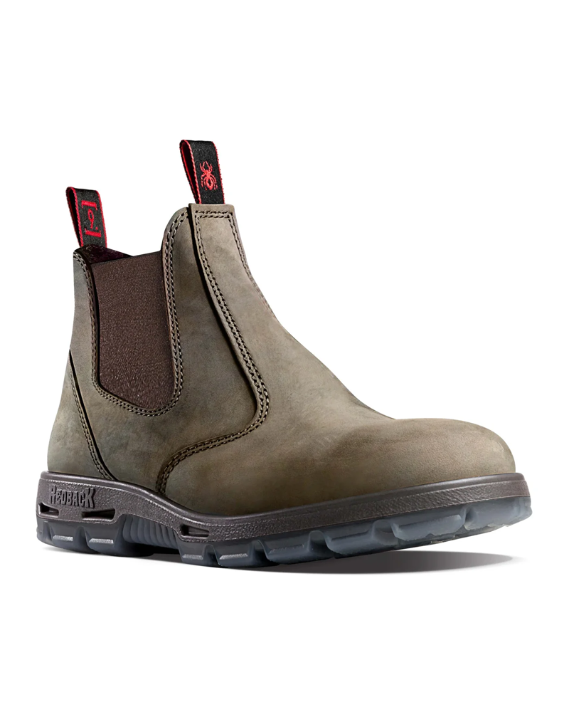 Redback Bobcat Soft Toe Boots in Iron Bark