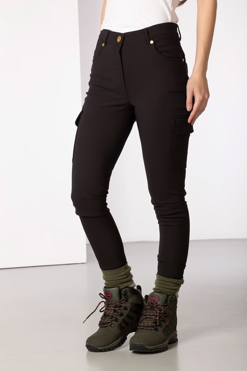 Rydale Ladies Walking Trousers With Pocket Aike II Black