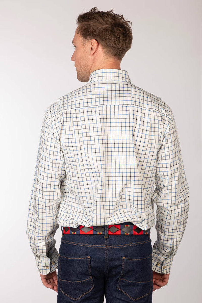Rydale Men's Country Shirt Lockington in Blue/Navy-4