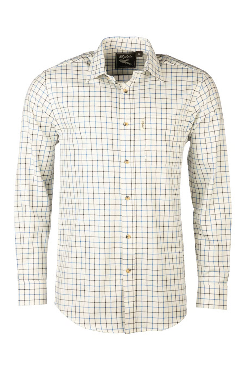 Rydale Men's Country Shirt Lockington in Blue/Navy