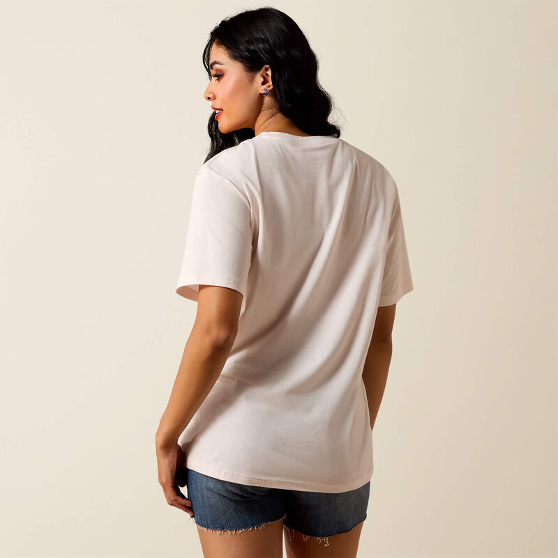 Ariat Farm Raised T-Shirt in Sea Salt-1