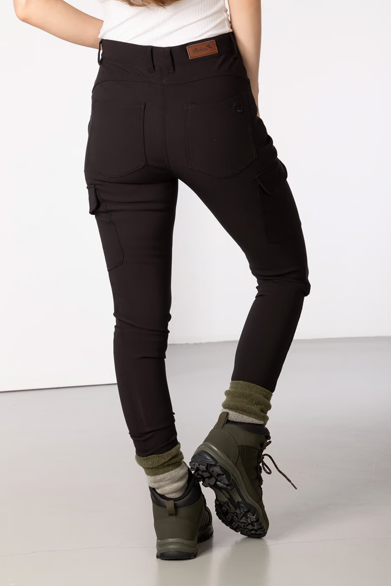 Rydale Ladies Walking Trousers With Pocket Aike II Black-1