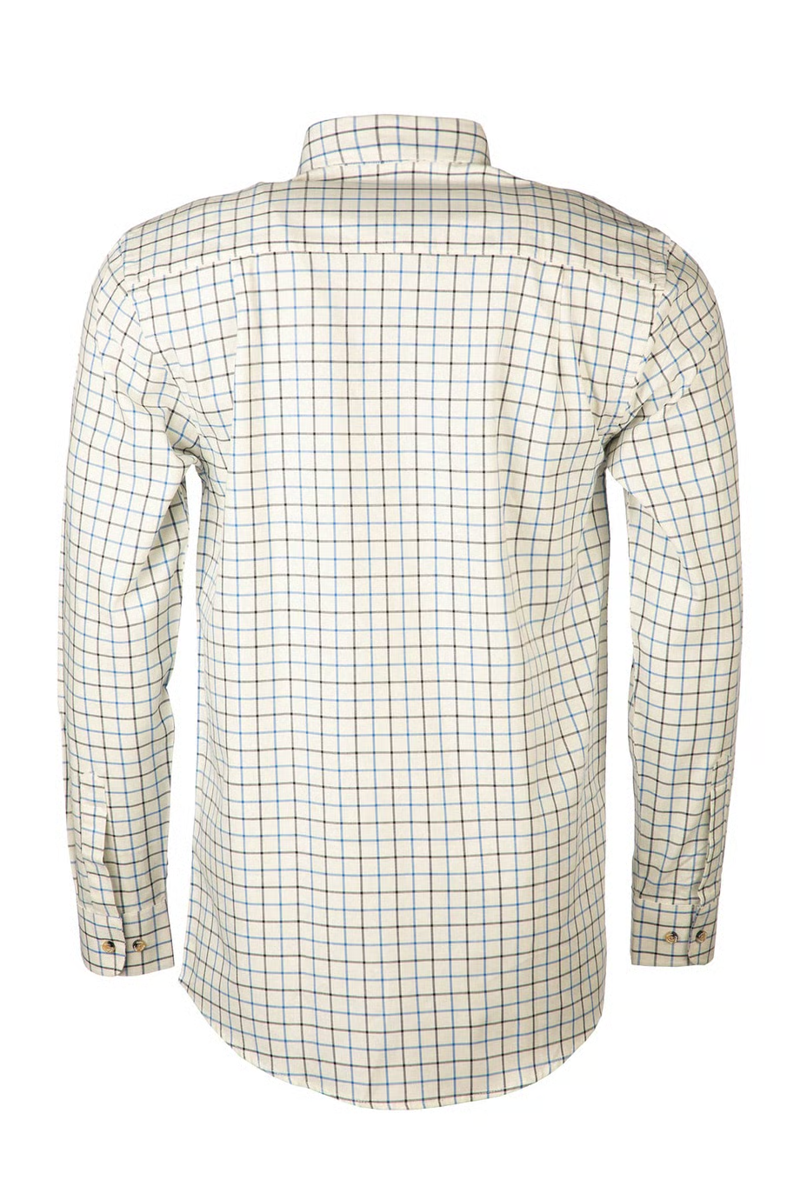 Rydale Men's Country Shirt Lockington in Blue/Navy-1