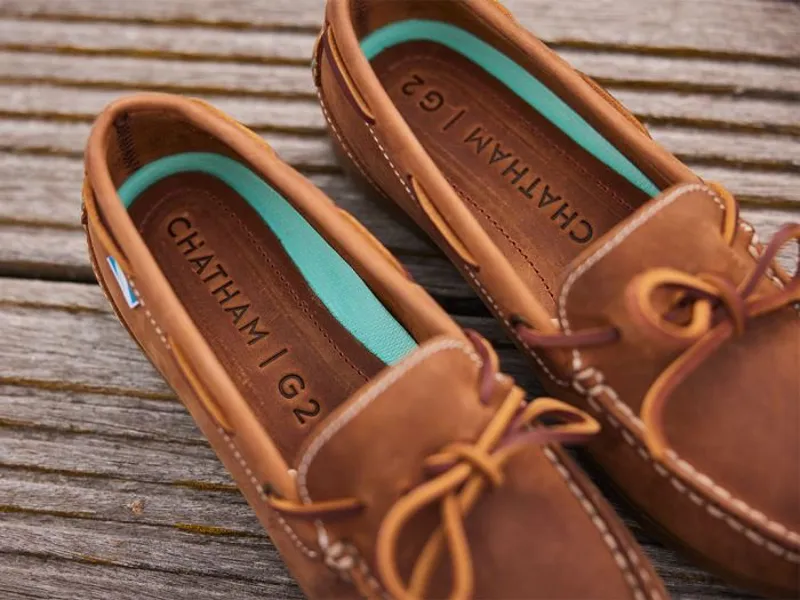 Chatham Footwear Olivia G2 Lady Nubuck Deck Shoes in Walnut-2