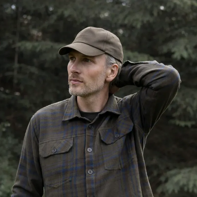 Northern Hunting RAVN Water-Repellent Cap in Green-2